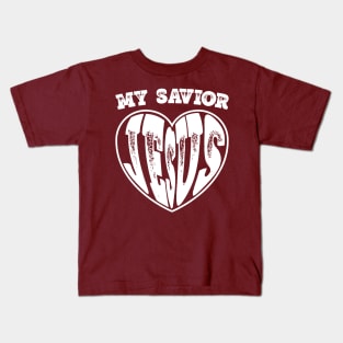 I love my savior Jesus Kids T-Shirt